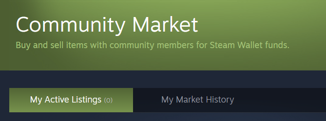 steam community market overview